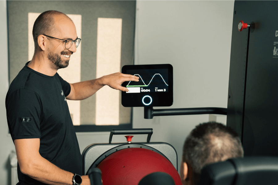Physiotherapie mit modernen Geräten in Bad Aibling bei Kolbermoor